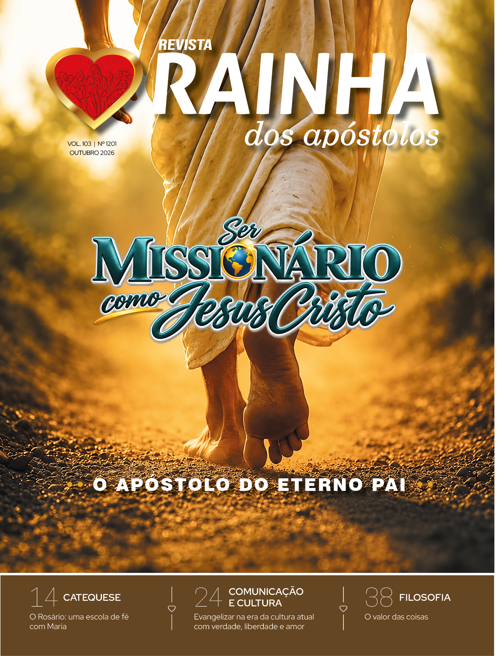 Degustação - Revista Rainha dos Apóstolos